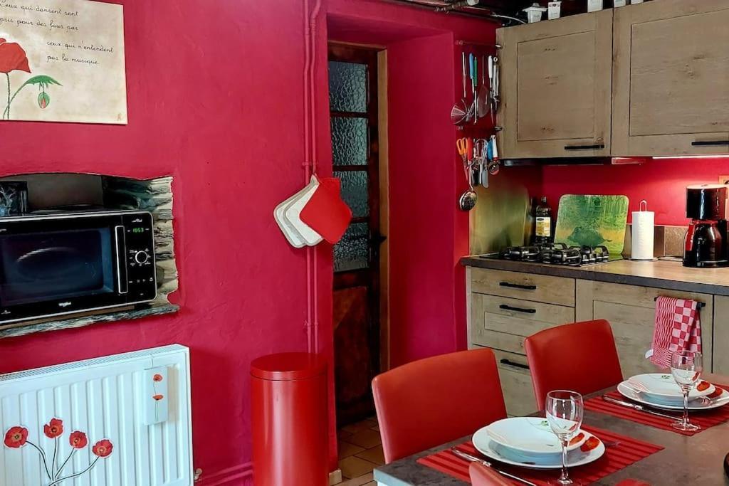 阿勒L'Ardoisiere: Jolie Maison Ardennaise.别墅 外观 照片